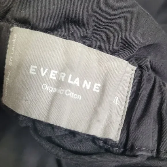 Everlane size XL Dress shift adjsutable straps elastic stretch open button - Picture 11 of 12